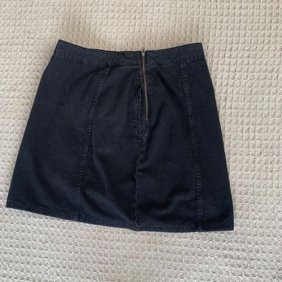 Noisy May Black Denim Mini Skirt - Picture 4 of 8